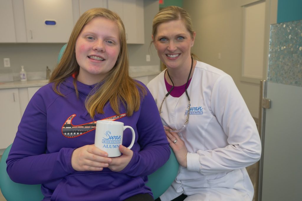 Dr. Swan and patient